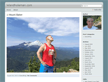 Tablet Screenshot of lelandholeman.com